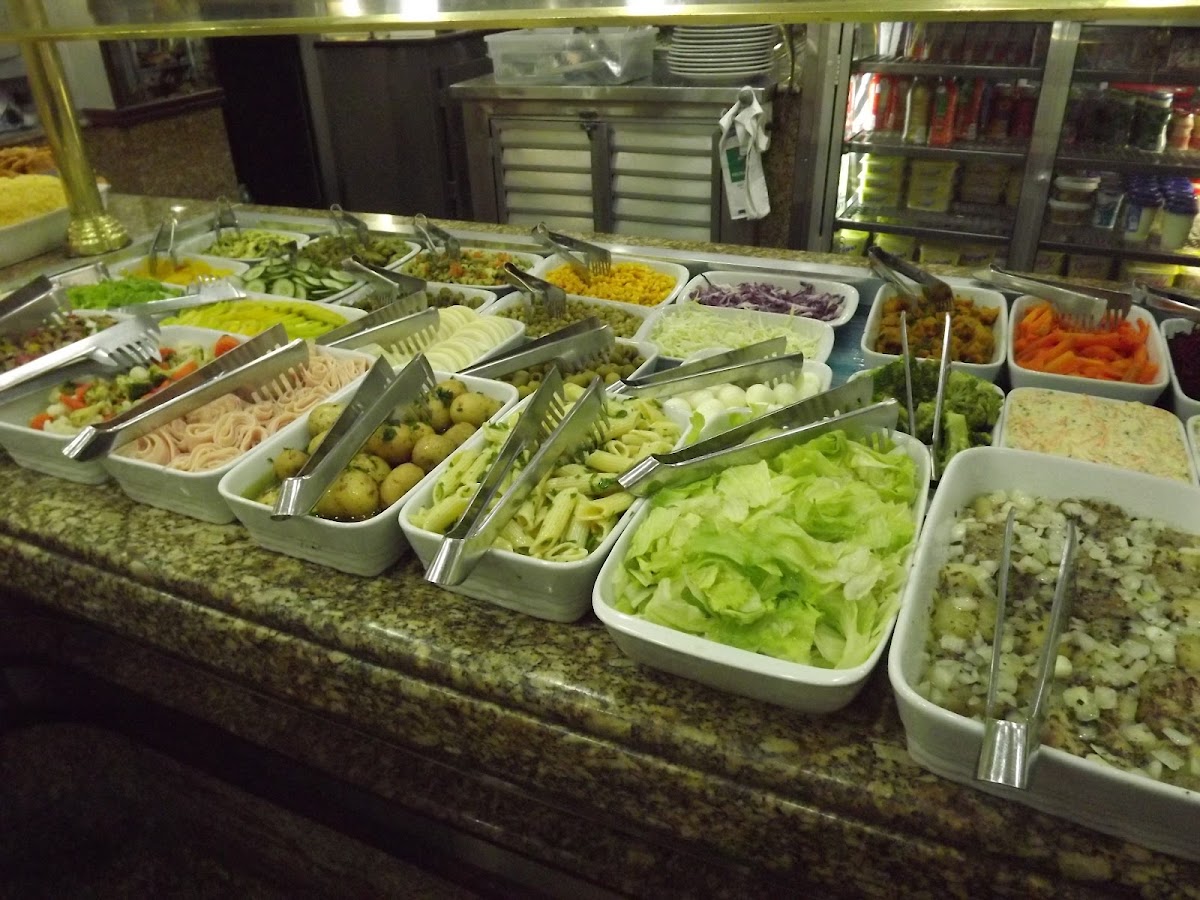Refeições e buffet da Padoka Panneteria